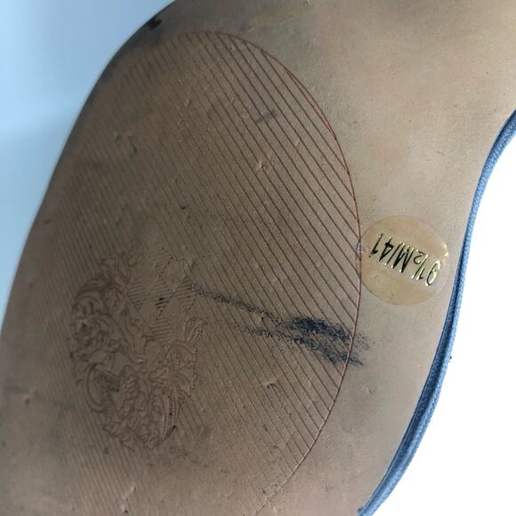 Vince Camuto Block Heel Ankle Strap Minimal Sandal Black Classic 9.5 - Picture 10 of 13